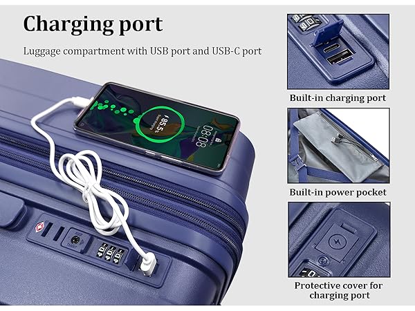 Amazon.com | Joyway Luggage Sets 3 Piece, Expandable