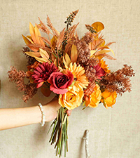 秋の花束