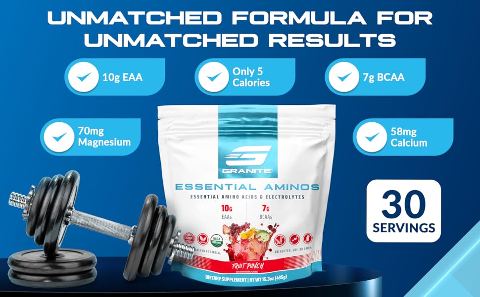 granite intra-workout EAA BCAA