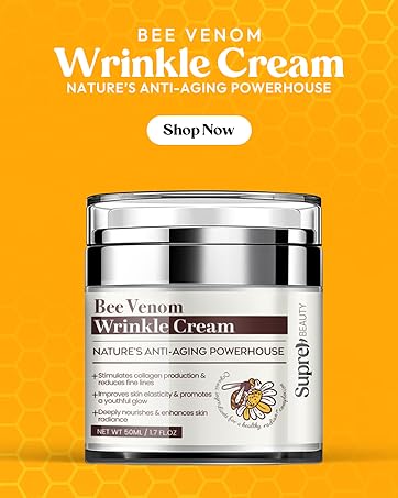 bee venom skin treatment cream