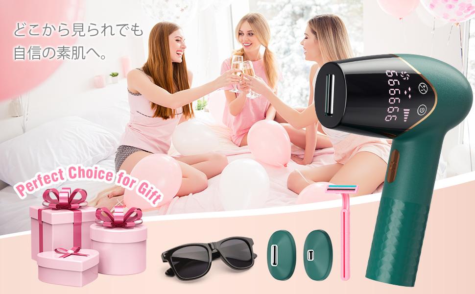 フラッシュ 脱毛器 (ピンク) Amazon | エステで人気Wフラッシュ&高周波 最先端ムダ毛ケア