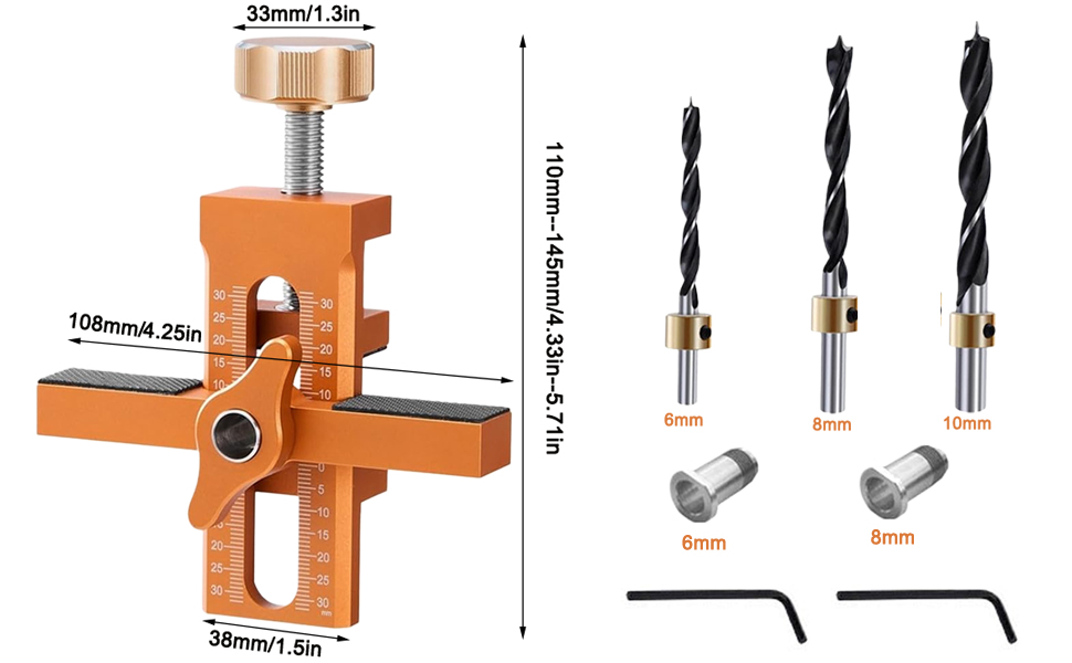 cabinet door mouting jig