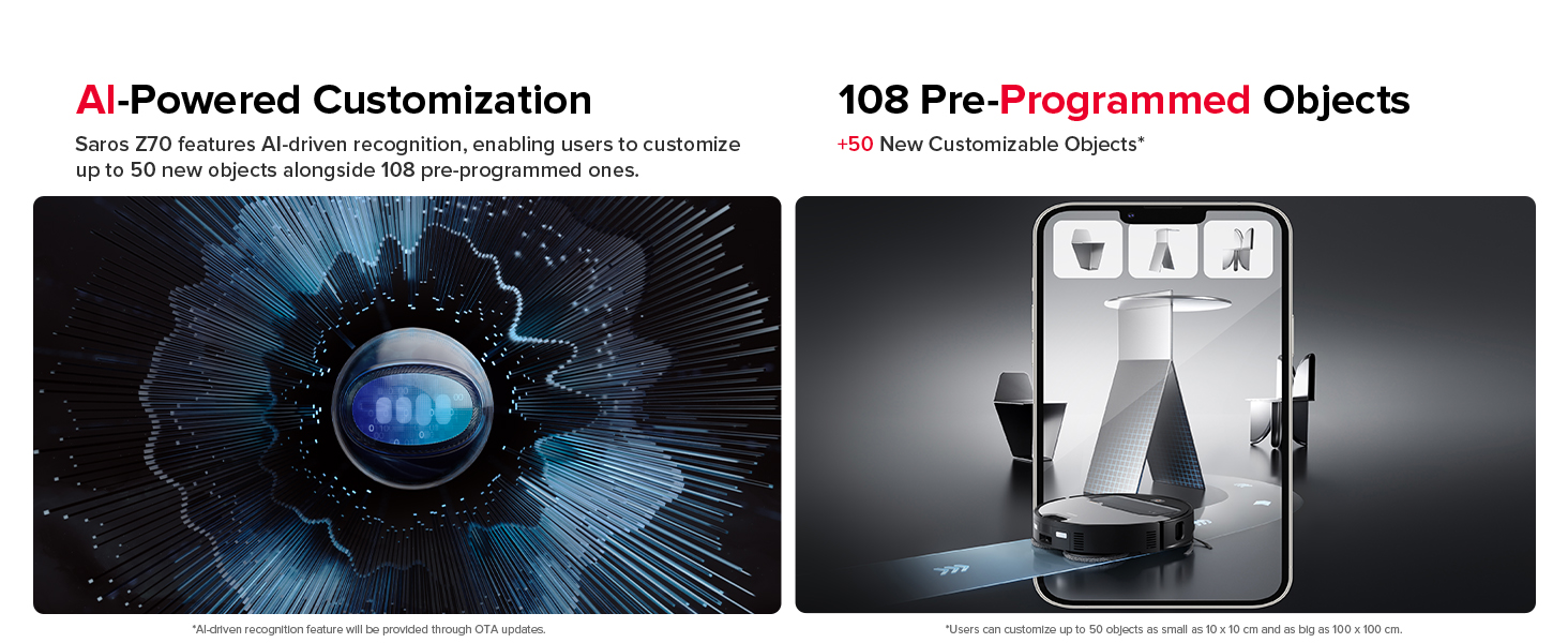 roborock Saros z70 10r qrevo master s8 maxv ultra dreame x50 eufy e25 ecovacs omni robot vacuum