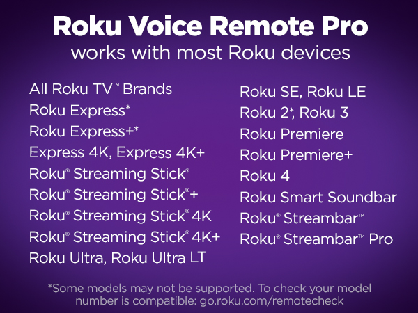 Roku voice remote pro, roku tv remote, roku remote control replacement, roku voice remote