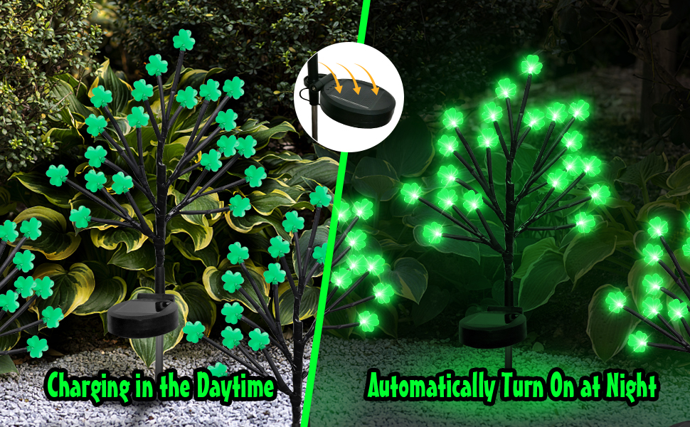 Saint Patricks Lights for Outdoor Decor