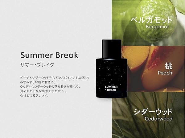 HOLIBANUM【SUMMER BREAK】桃の香り(韓国ブランド香水) Amazon | HOLIBANUM公式_Summer Break(サマー・ブレイク)、桃の