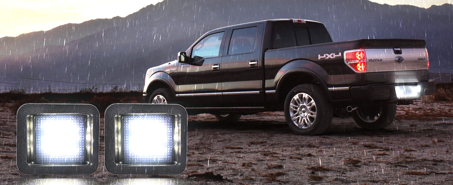 LED License Plate Light Compatible with 2015 2016 2017 2018