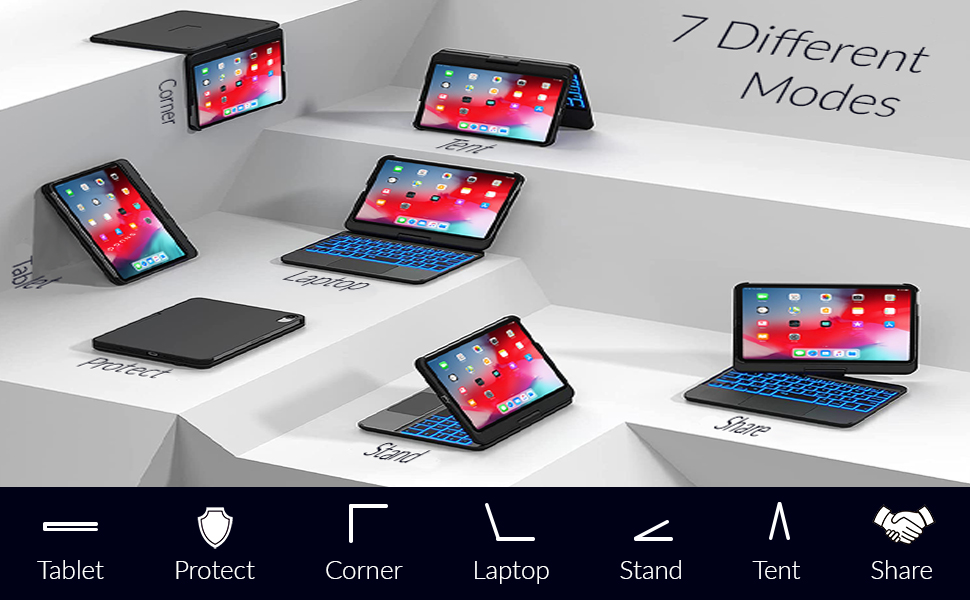 Snugg iPad 10th Generation Case with Keyboard (2022