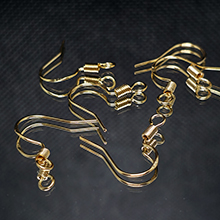 hypoallergic eardrop natural gemstone