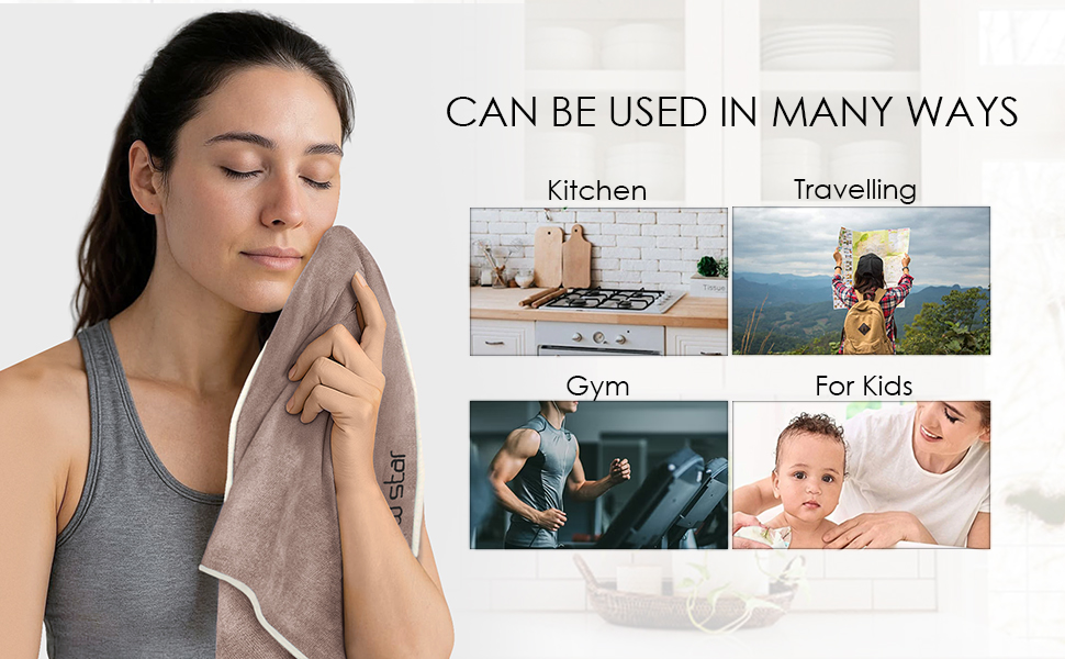 Embroidery Hand & Face Towel