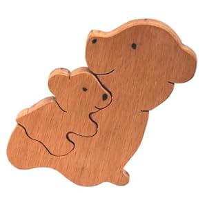 Teddy/Panda Rocking Baby and Mummy Jigsaw Puzzle Game