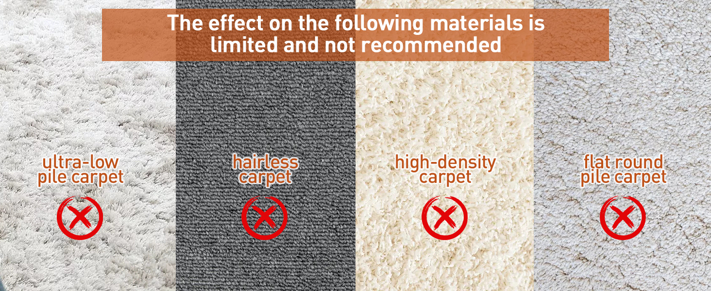 Carpet Rake to Fluff Carpet, Rug Rake for Matted Carpets
