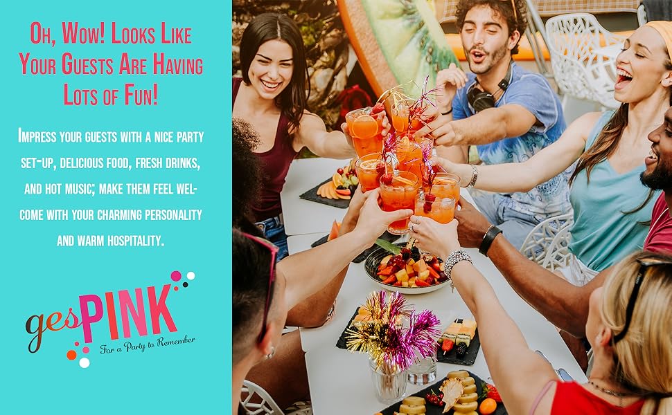 gesPINK Condiment Server with Small Lids, Bar Condiment