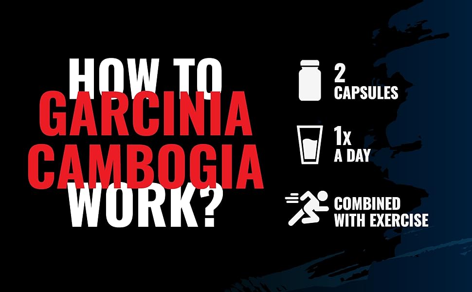 Garcinia Cambogia Extract Capsules - 11200mg Herbal Supplement for Body Health