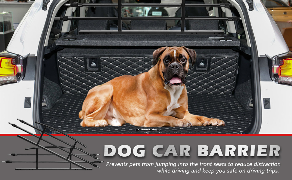 TUOJUE Dog Car Barrier Dog Travel Accessories Compatible