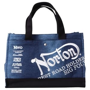 Amazon | [ノートン] デニム トート バッグ 229N8506 インディゴ
