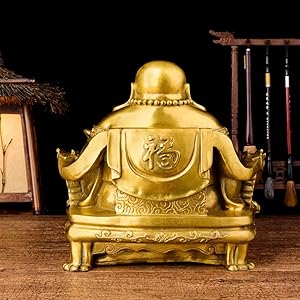 Amazon.co.jp: 布袋様 置物 布袋さん 七福神 ご利益 金運 縁起