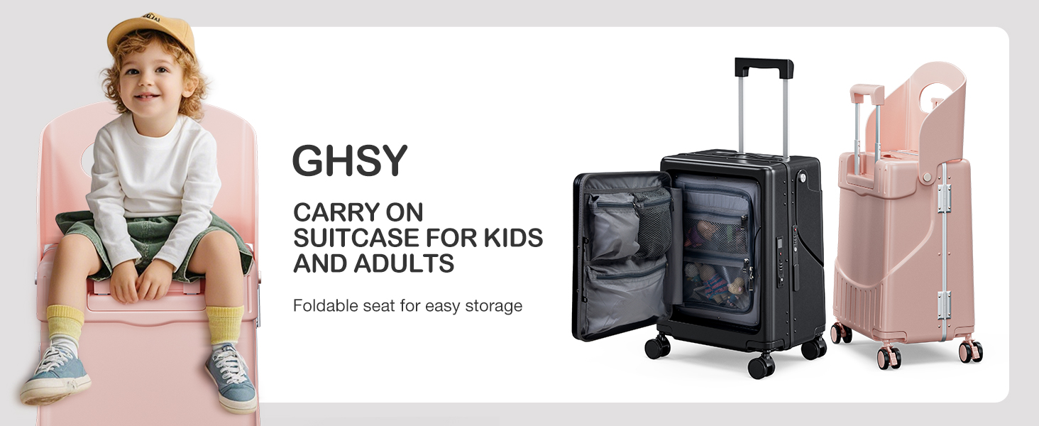 front opening luggage