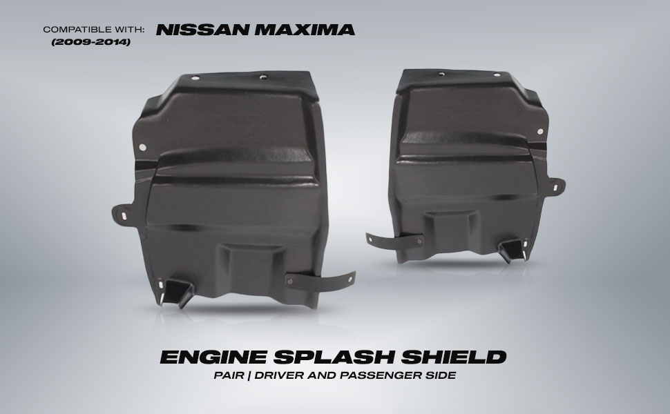 Nissan Maxima Engine Splash Shield 2009 10 11 12 13 2014