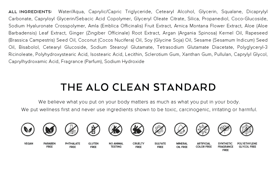 The alo clean standard