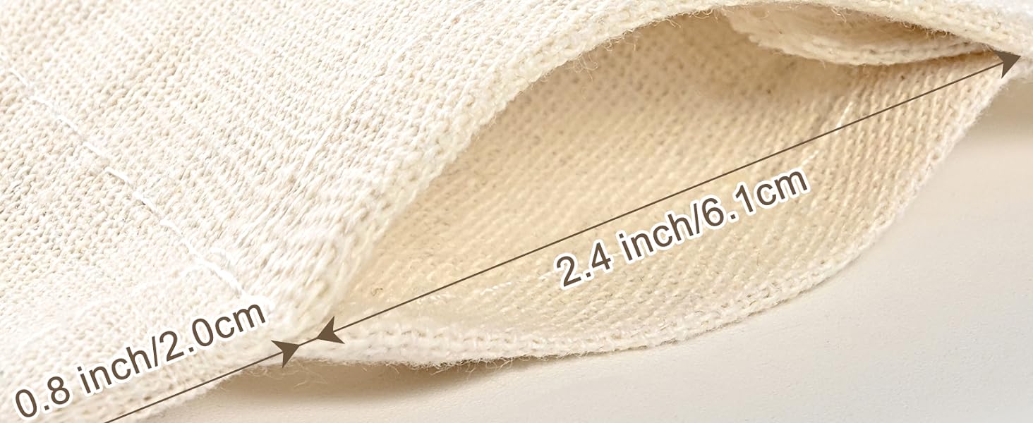 NATURAL LINEN CURTAINS 2 PANELS SET