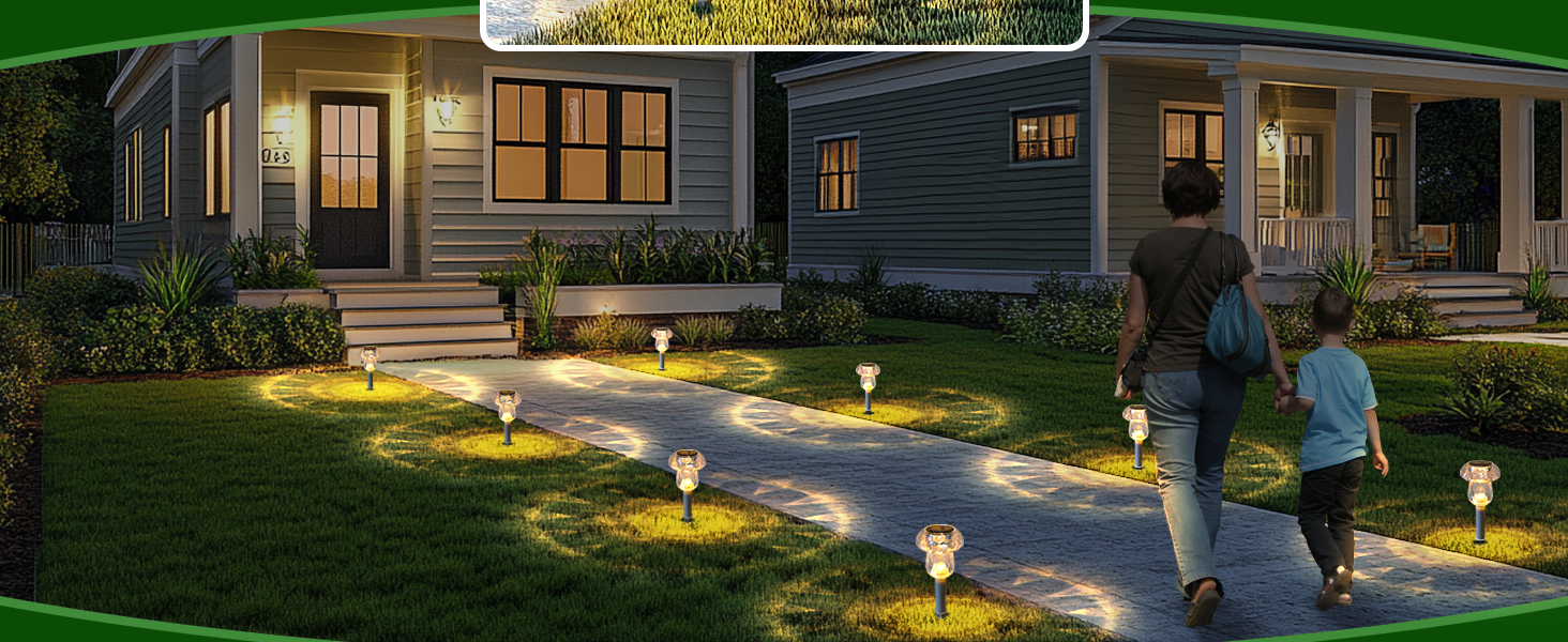 solar outdoor pathway light