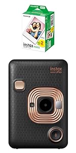 富士フイルム - 富士フイルム チェキ instax mini LiPlay(エレガントブラック) Amazon | 富士フイルム(FUJIFILM) チェキ インスタントカメラ
