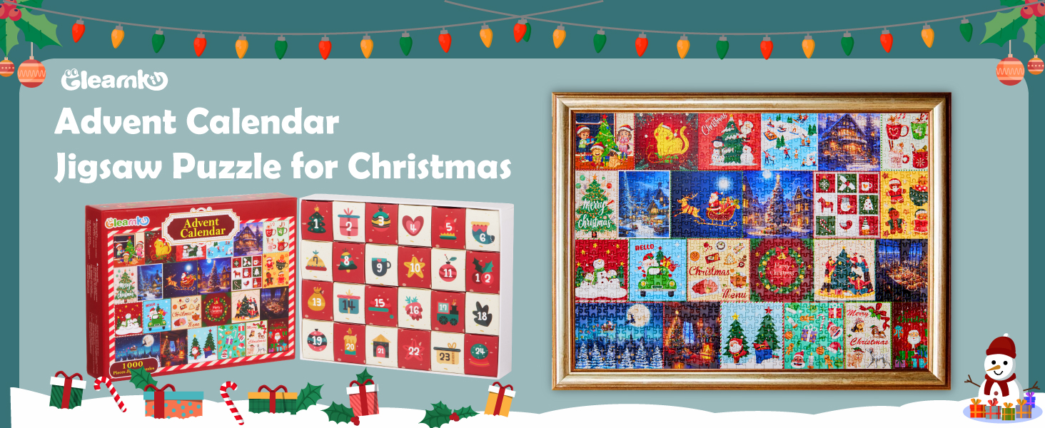 Advent Calendar 2024 Christmas Jigsaw Puzzle