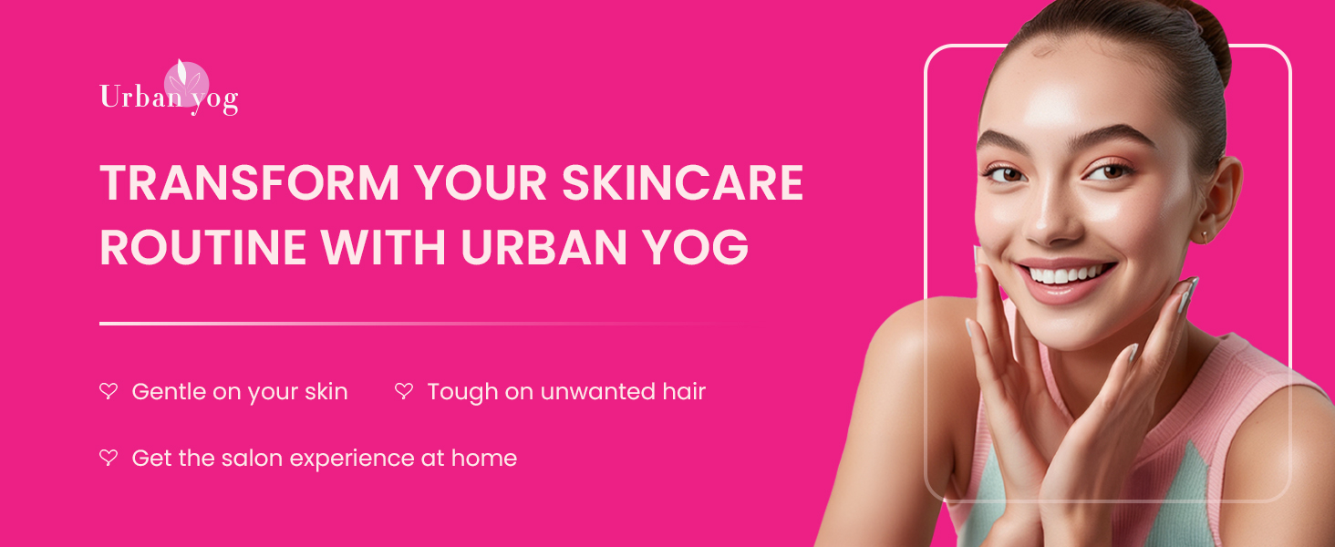 Urban Yog Liposoluble Facial Wax Strips - B0DTKGHSYV