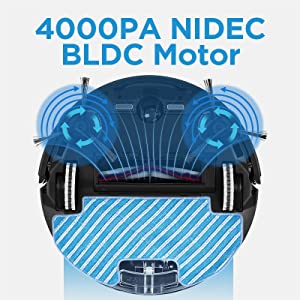 4000Pa Strong Suction