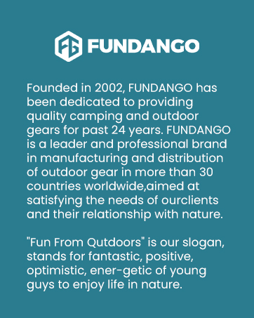 Camping  chair fundango brand story