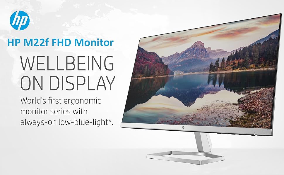 Amazon.com: HP M22f 22” 1080P FreeSync Monitor 2D9J9AA#ABA