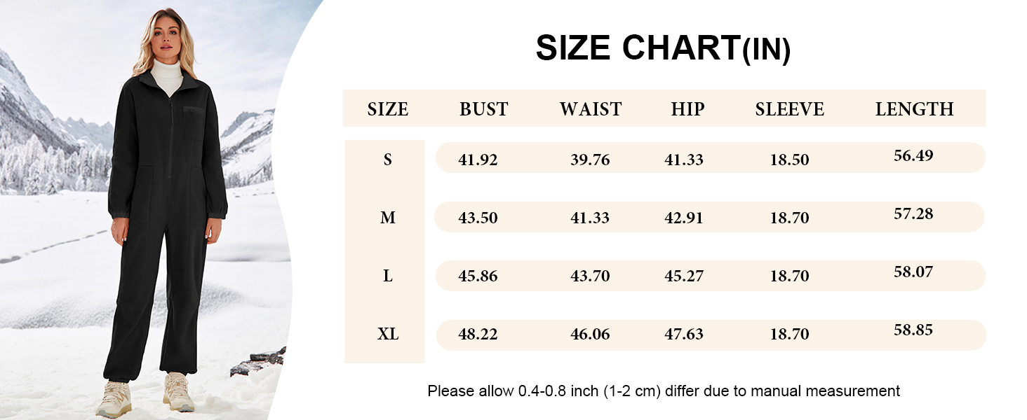 winter jumpsuits for women
