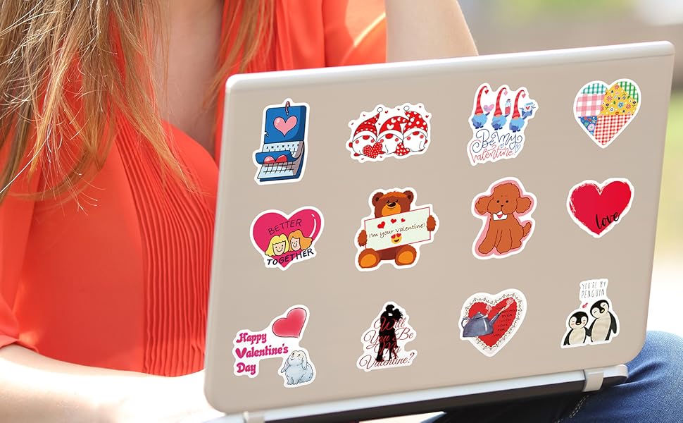 Valentine's Day stickers