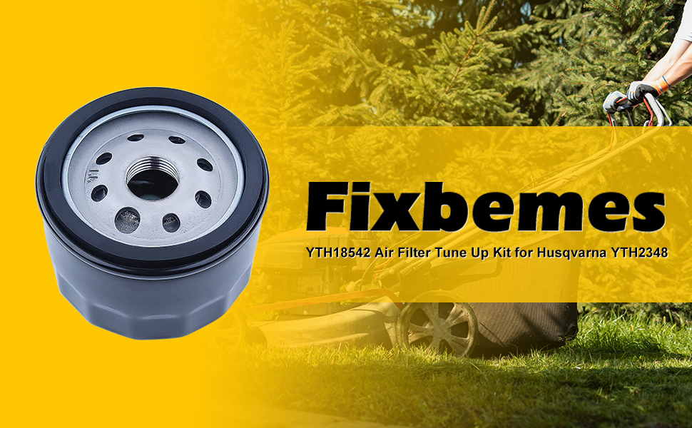 YTH18542 Air Filter Tune Up Kit for Husqvarna YTH2348