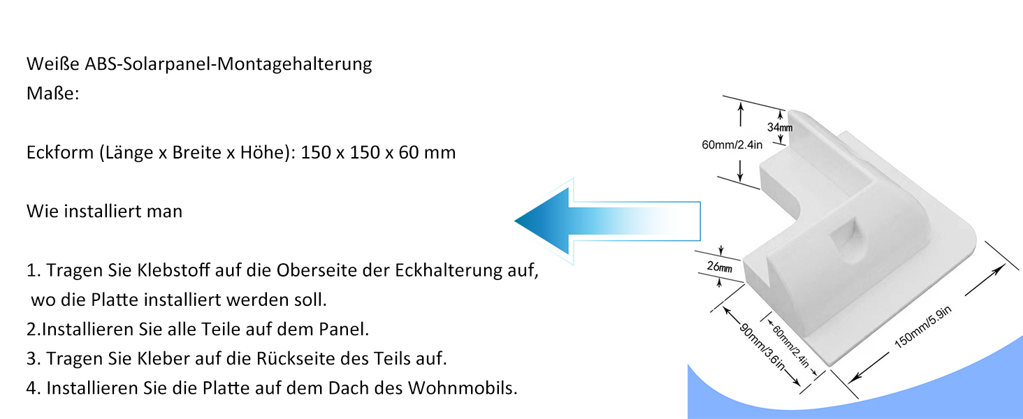 Solar-Montagehalterung