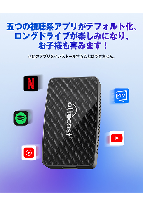 Amazon.co.jp: 【公式】オットキャスト ピカソウ2プロ Ottocast PICASOU 2 Pro 改良型 Fire TV ...