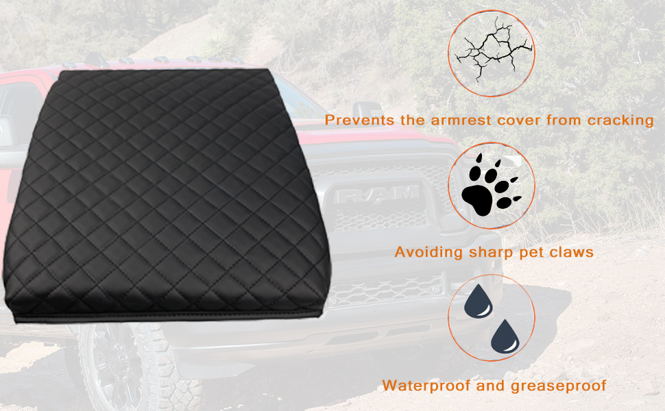 2021 ram 1500 center console cover