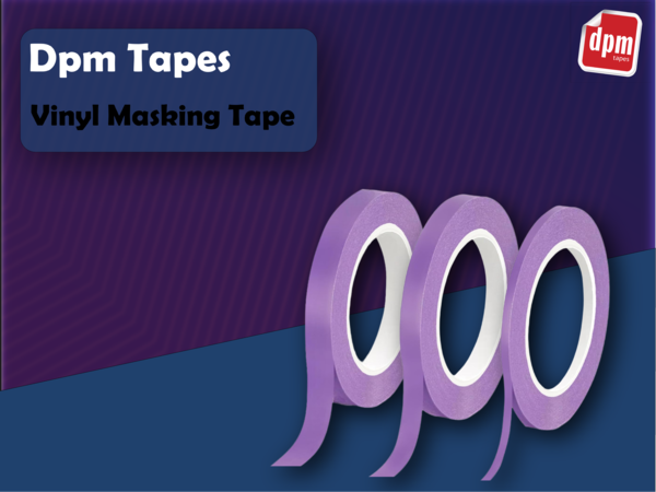 Ruban De Masquage Violet Dpm Tapes - Précision Pour Peinture Auto/Moto - Résistant à 150°C