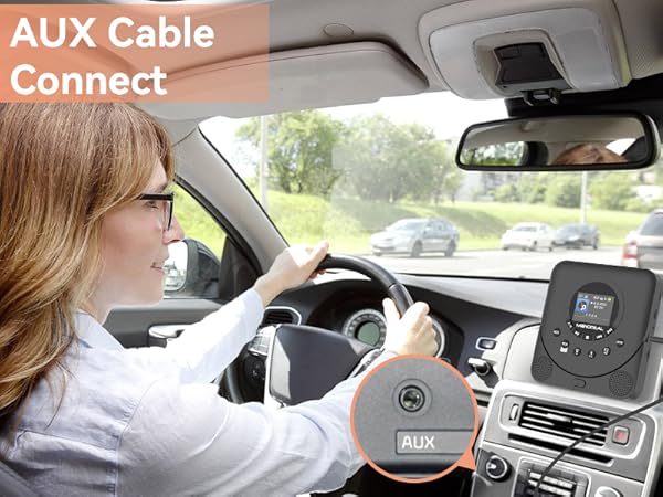 portable cd player for car