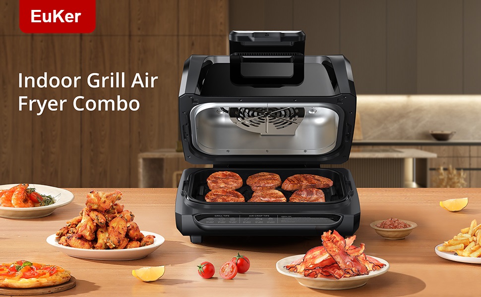 Grill Air Fryer,7In1 Electric Grill Smokeless With