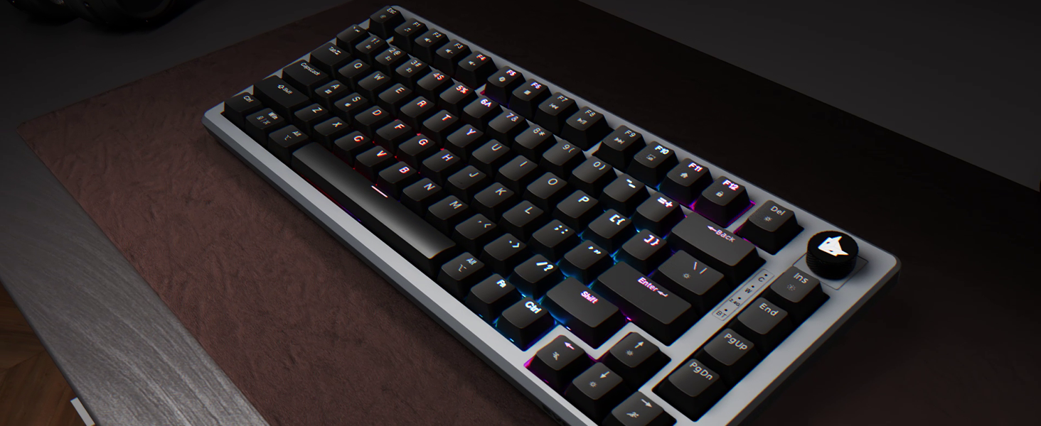 EvoFox Katana X2 TKL Tri-Mode Wireless Mechanical Gaming Keyboard