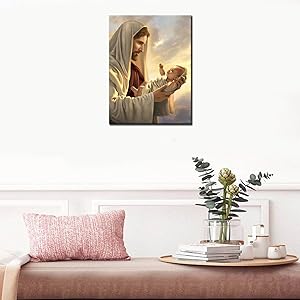 Jesus Christ Diamond Painting Kits for Adults 5D DIY Full Drill Round Crystal Rhinestone Embroidery