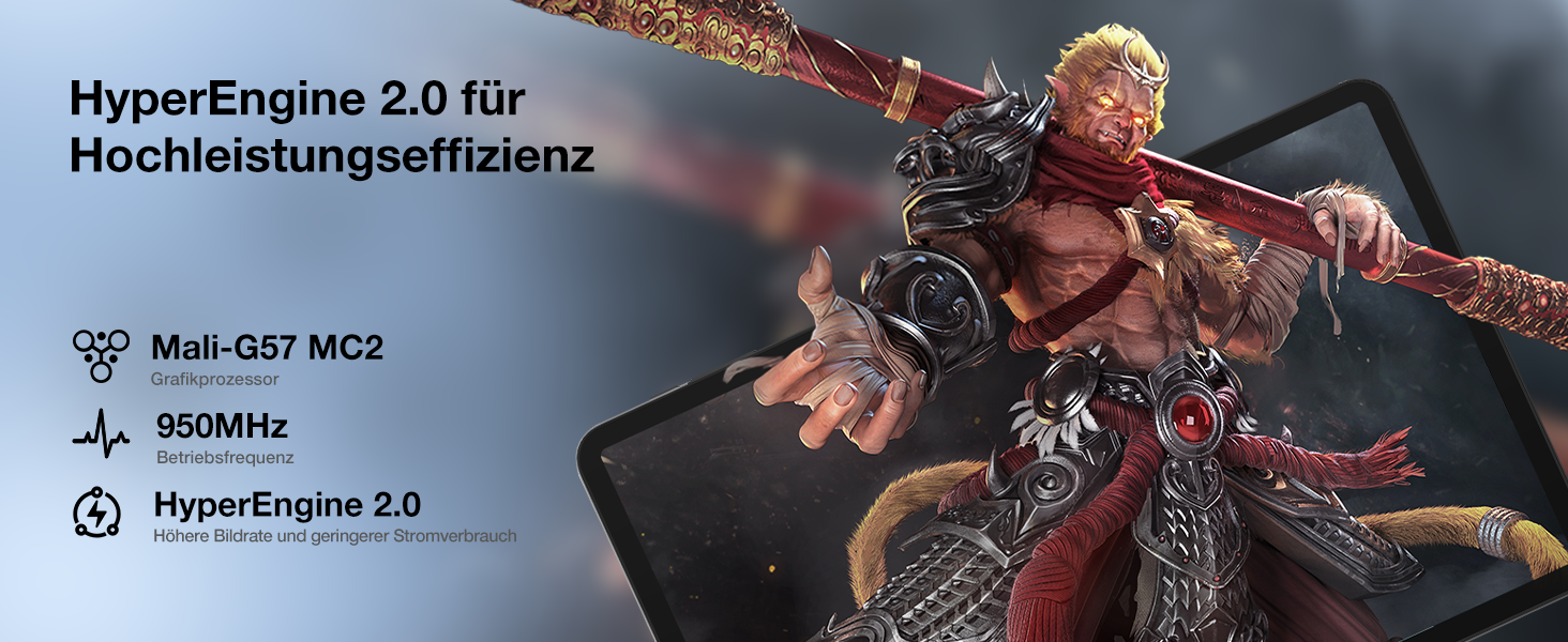 DOOGEE T40PRO Tablet 12 Zoll, Android 14 Tablet, Helio G99 20GB RAM+512GB ROM(2TB TF) Tablet PC