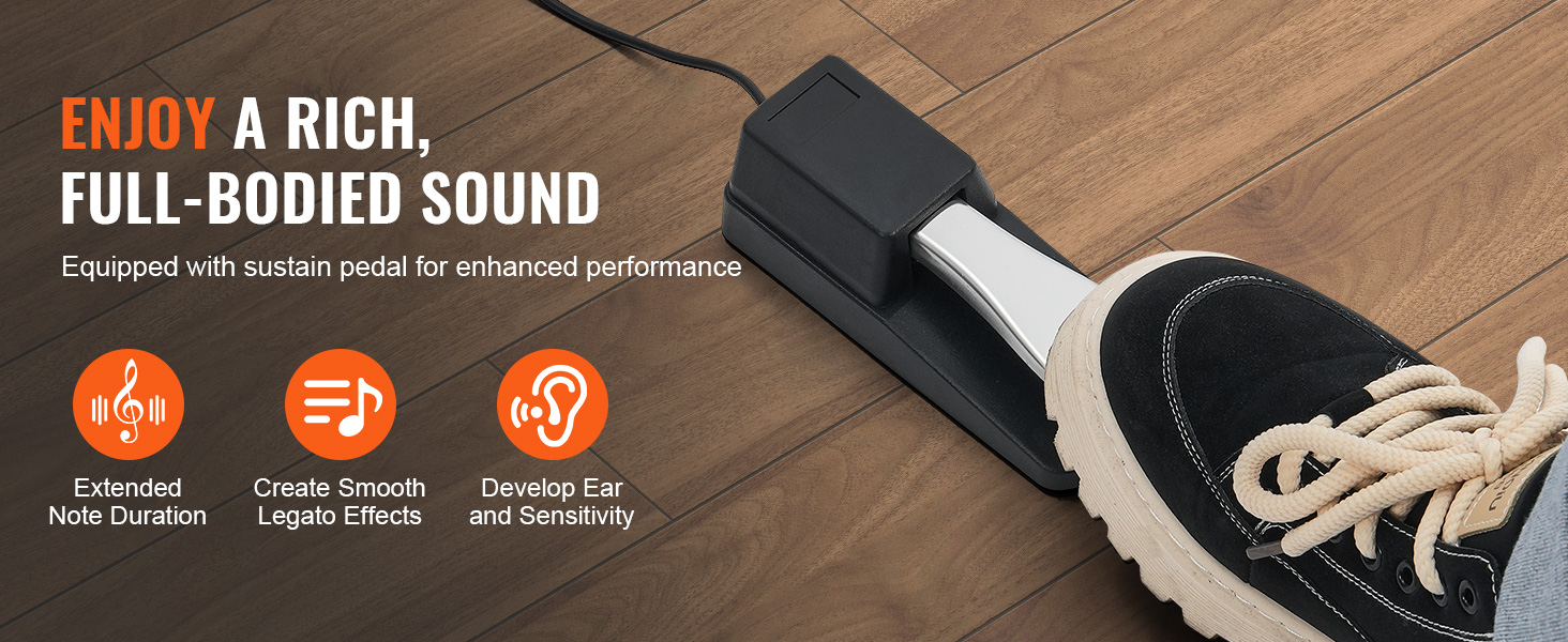 VEVOR Weighted Digital Piano, 88 Key Fully Weighted Keys