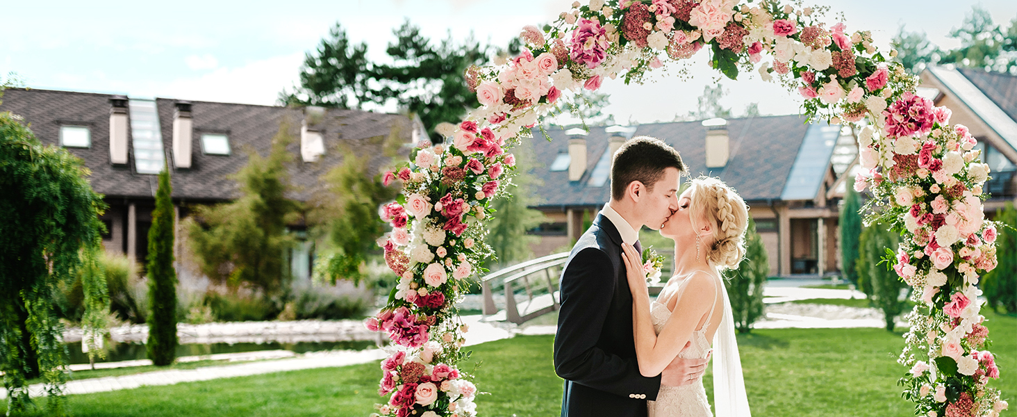 Olle Metal Garden Arch Trellis for Wedding Decoration