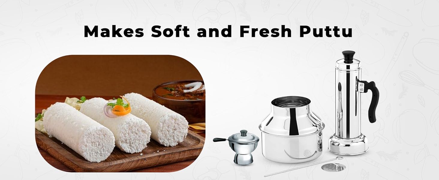 chiratta maker and puttu maker