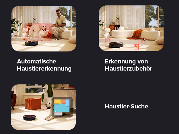 a picture of a living room with a man sitting on a couch and a dog sitting on a couch.