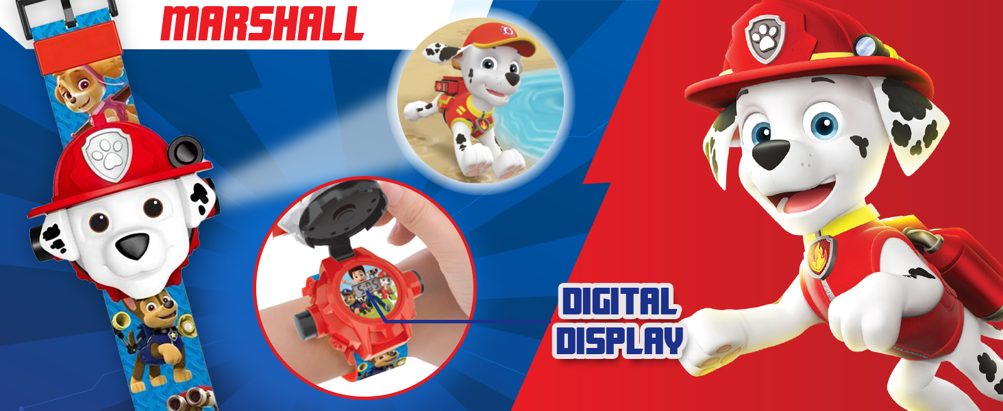 Wembley Paw Patrol Digital Projector Watch