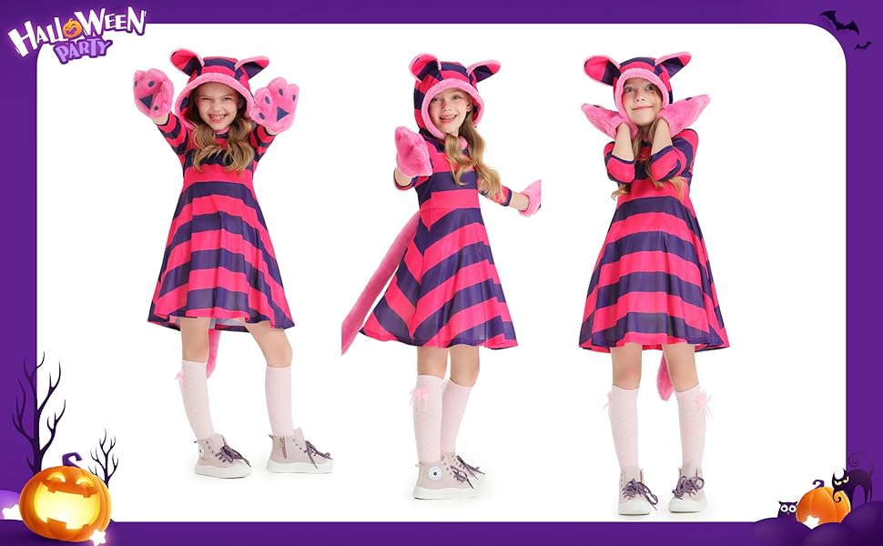 チェシャ猫　トップス　長袖トレーナー　ハロウィン　クリスマス Amazon.co.jp: [JUNDOMECY] ハロウィン コスプレ 子供 チェシャ
